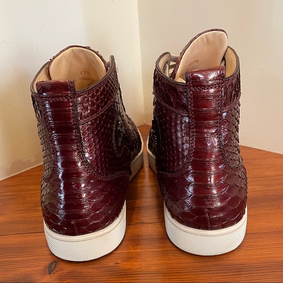 Christian Louboutin Python Crystal Lame Euro 47.5 - Picture 5 of 7